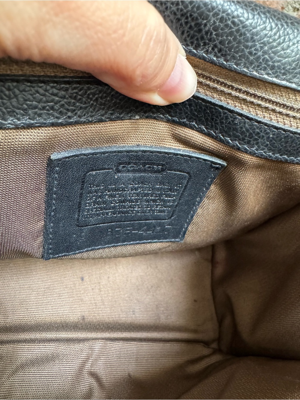 Vintage 90s Coach bag Madison - Picture 13 of 13